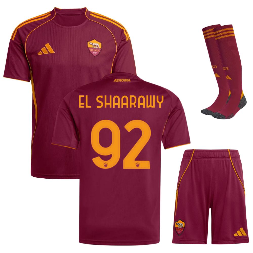 Maillot Kit Enfant AS Roma Domicile 2025 2026 | Foot Fan