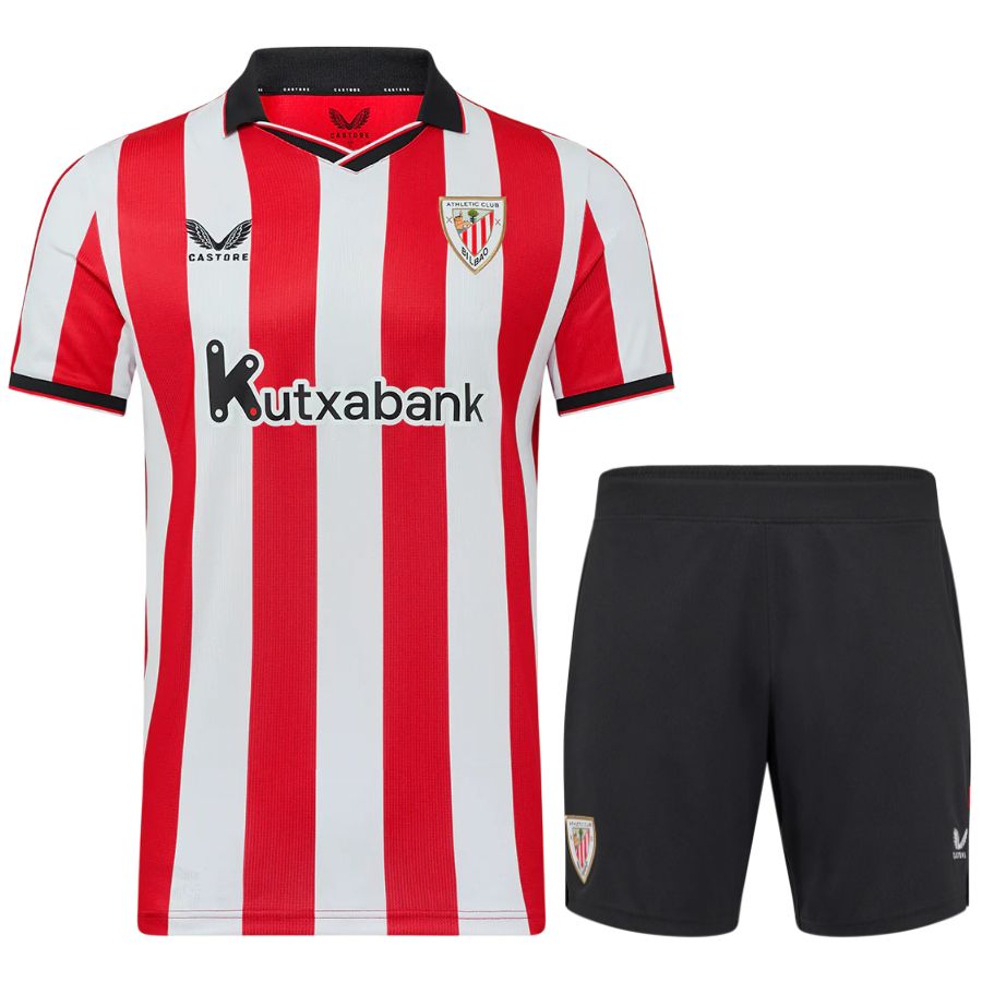 Maillot Kit Enfant Atletico Bilbao Domicile 2025 2026 | Foot Fan