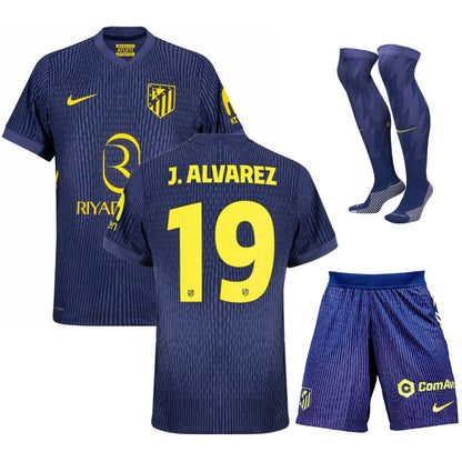 Maillot Kit Enfant Atletico Madrid Exterieur 2025 2026 | Foot Fan