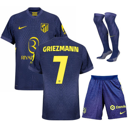 Maillot Kit Enfant Atletico Madrid Exterieur 2025 2026 | Foot Fan
