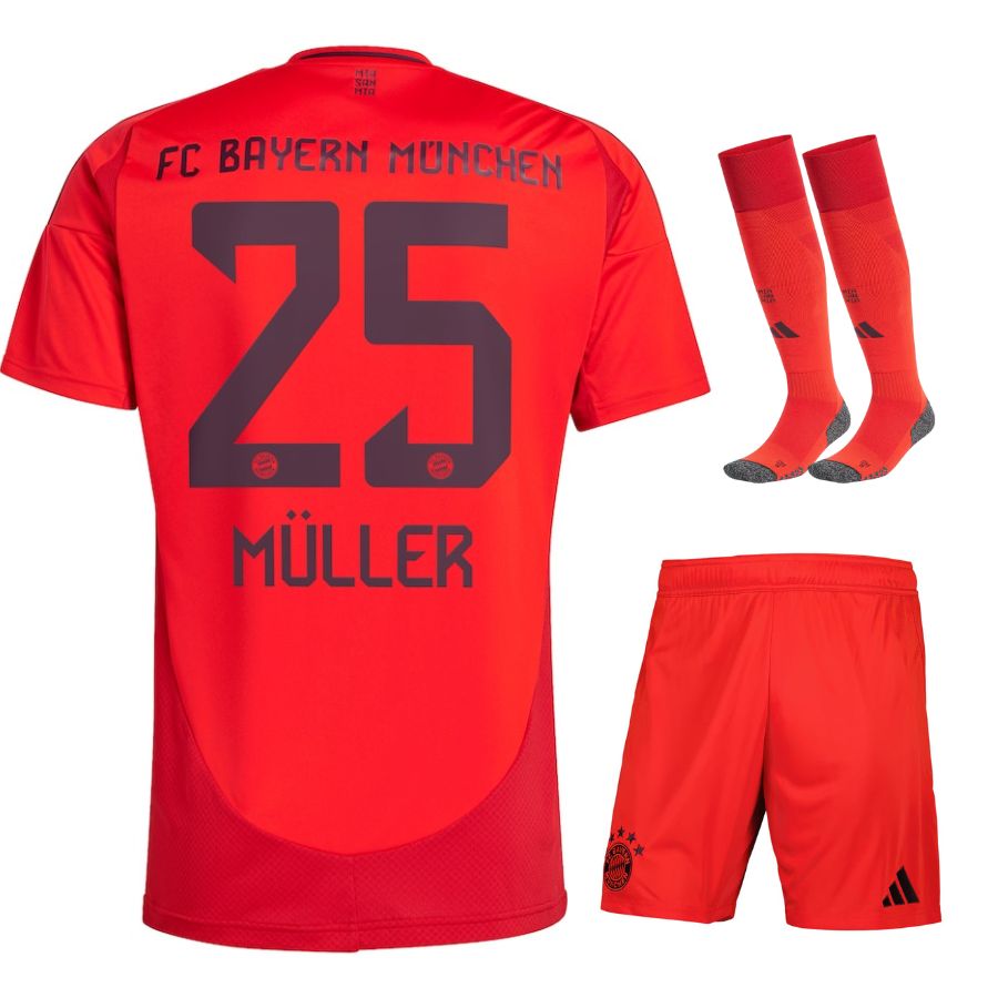 Maillot Bayern Munich Enfant Domicile 2024 2025 Rouge | Foot Fan