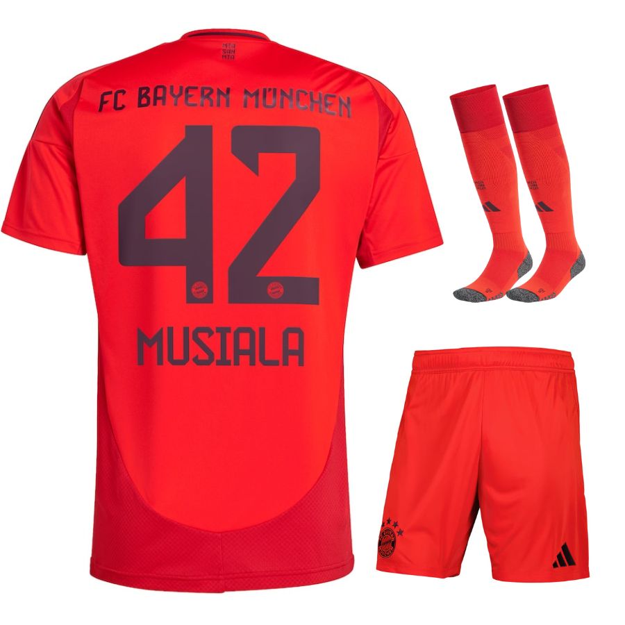 Maillot Bayern Munich Enfant Domicile 2024 2025 Rouge | Foot Fan