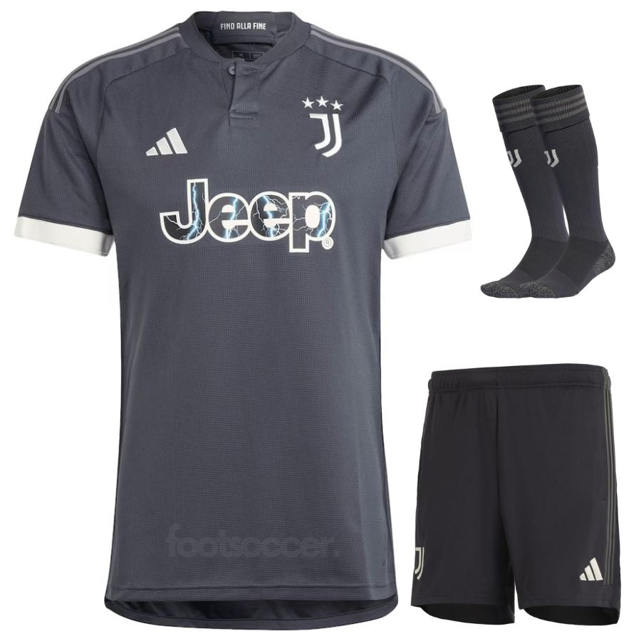Maillot Kit Enfant Juventus Third 2024 | Foot Fan