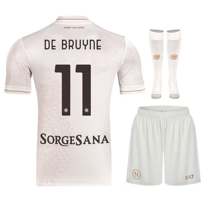 Maillot Kit Enfant Naples Exterieur 2025-2026 | Foot Fan
