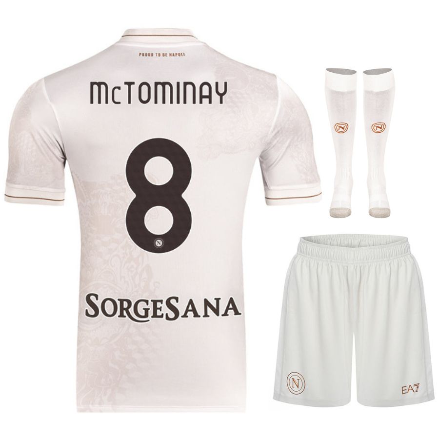 Maillot Kit Enfant Naples Exterieur 2025-2026 | Foot Fan
