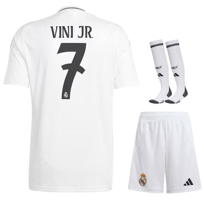 Maillot Kit Enfant Real Madrid Domicile 2024 2025 | Foot Fan