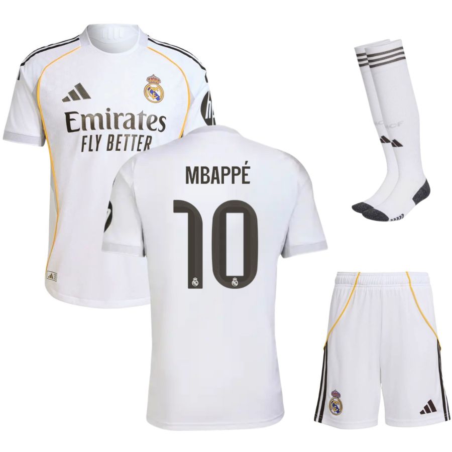 Maillot Kit Enfant Real Madrid Domicile 2025 2026 | Foot Fan
