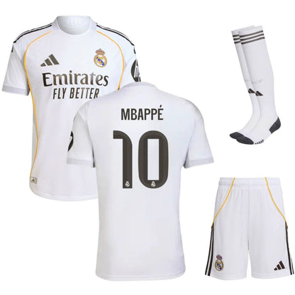 Maillot Kit Enfant Real Madrid Domicile 2025 2026 | Foot Fan