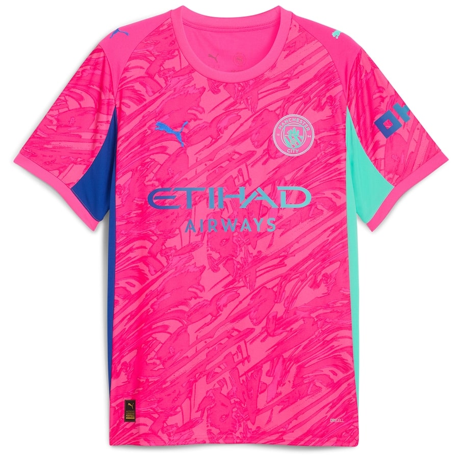 Maillot Gardien Manchester City Homme Domicile 2025 2026 Rose | Foot Fan