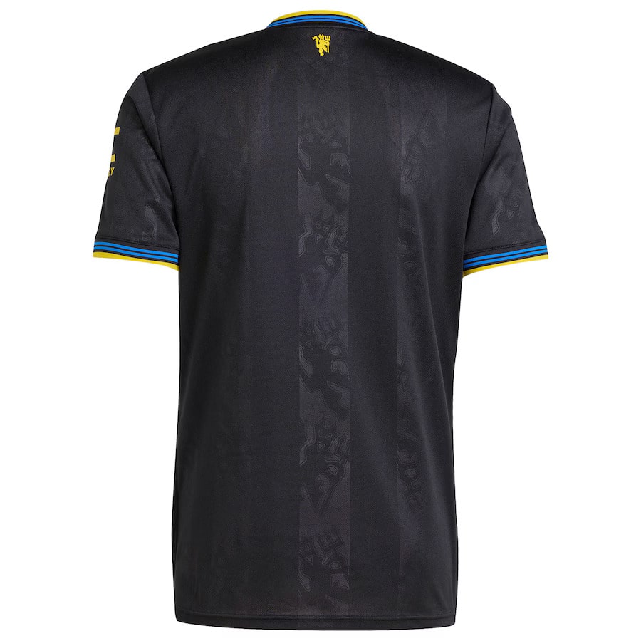 Maillot Manchester United Third Homme 2025 2026 Noir | Foot Fan