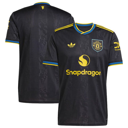 Maillot Manchester United Third Homme 2025 2026 Noir | Foot Fan