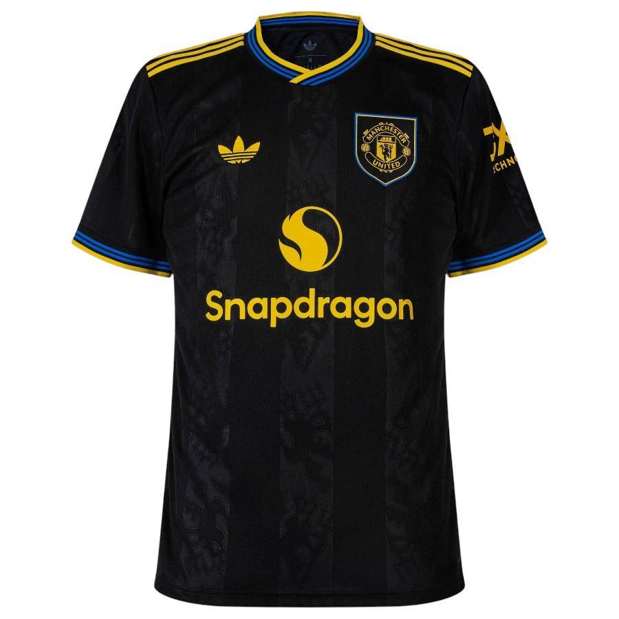 Maillot Cantona Manchester United Third Homme 2025 2026 Noir | Foot Fan