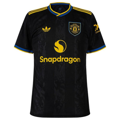 Maillot Cantona Manchester United Third Homme 2025 2026 Noir | Foot Fan