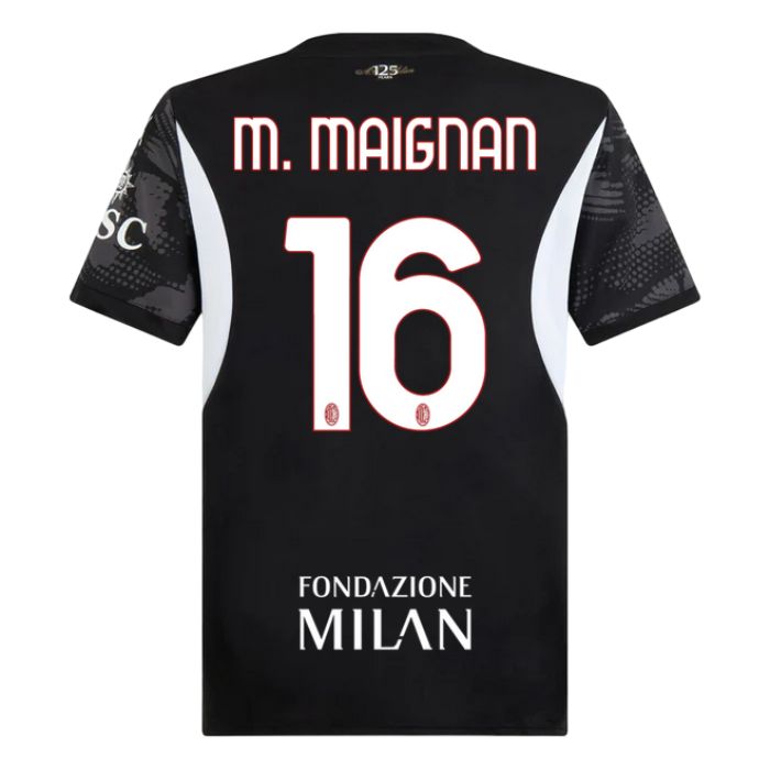 Maillot  Maignan 16 Gardien Milan AC Domicile Homme 2024 2025 | Foot Fan
