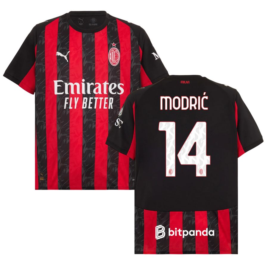 Maillot Milan AC Domicile Homme 2025 2026 | Foot Fan