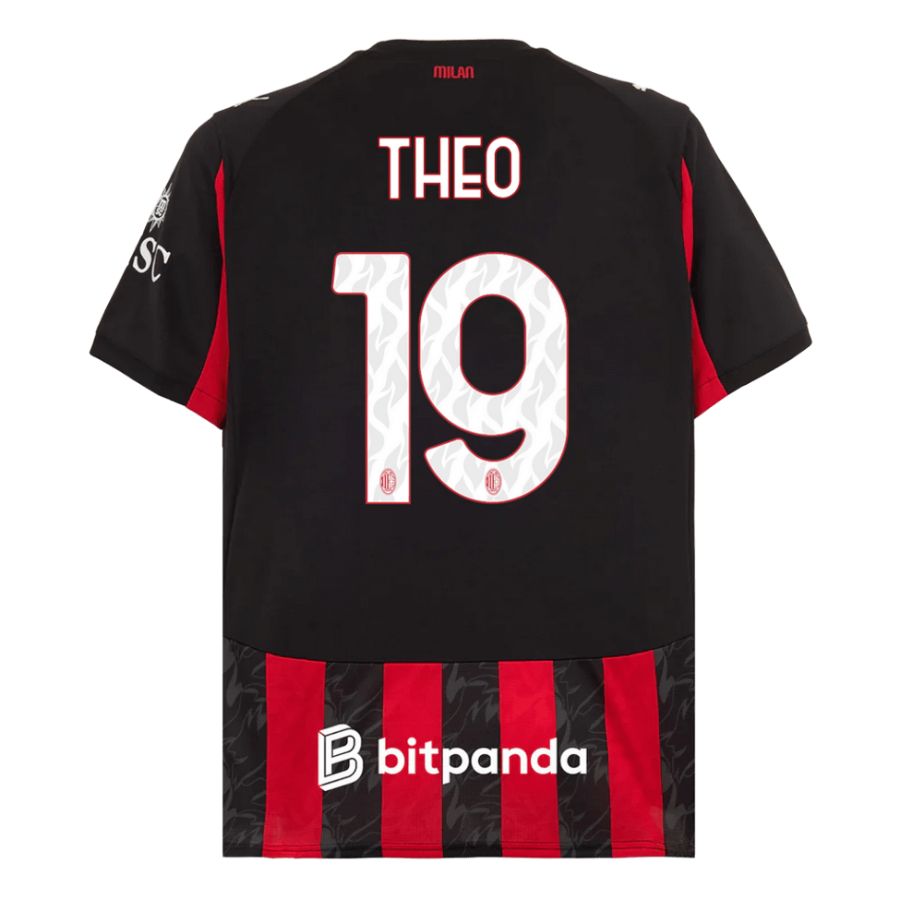 Maillot Milan AC Domicile Homme 2025 2026 | Foot Fan