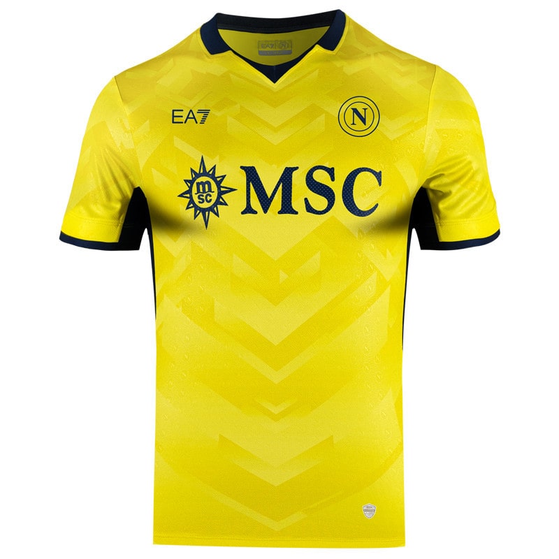 Maillot Naples Gardien Jaune Homme 2024 2025 | Foot Fan