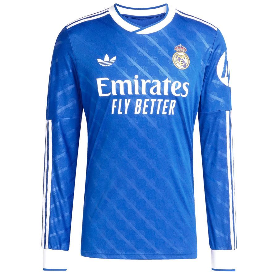 Maillot Bellingham Real Madrid Third Manches Longues Bleu Homme 2025 2026 | Foot Fan