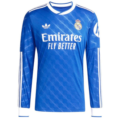 Maillot Bellingham Real Madrid Third Manches Longues Bleu Homme 2025 2026 | Foot Fan