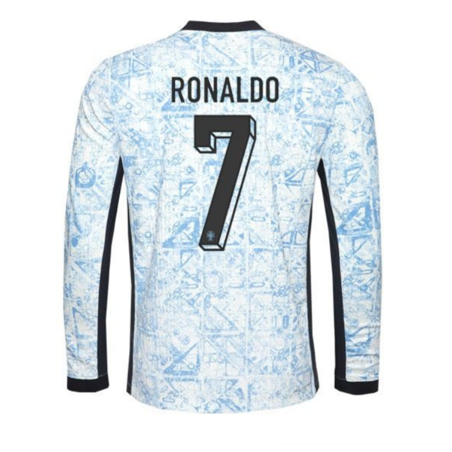 Maillot-Ronaldo-Portugal-Manches-Longues-Homme-Exterieur-2024-2025-2