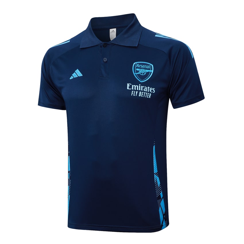 Polo Arsenal Homme 2024 2025 Bleu Foncé | Foot Fan
