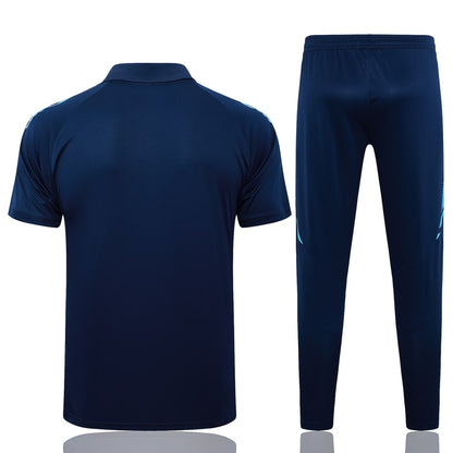 Polo Arsenal Homme 2024 2025 Bleu Foncé | Foot Fan