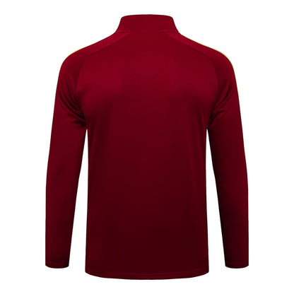 Survetement Arsenal Training Homme/Enfant  2025 2026 Rouge Foncé | Foot Fan