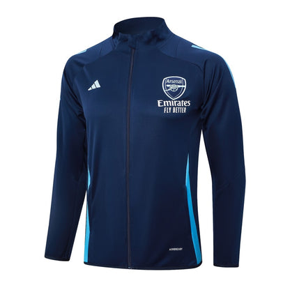 Survetement Arsenal Veste Homme/Enfant  2024 2025 Bleu | Foot Fan