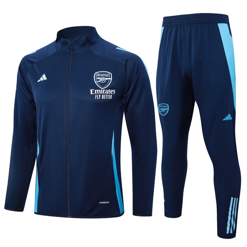 Survetement-Arsenal-Veste-2024-2025-Bleu