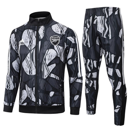 Survetement Arsenal Veste Homme/Enfant  2024 2025 Noir | Foot Fan