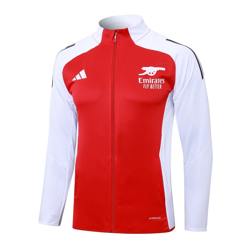 Survetement Arsenal Veste Homme/Enfant  2024 2025 Rouge | Foot Fan