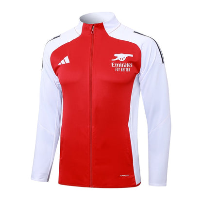 Survetement Arsenal Veste Homme/Enfant  2024 2025 Rouge | Foot Fan