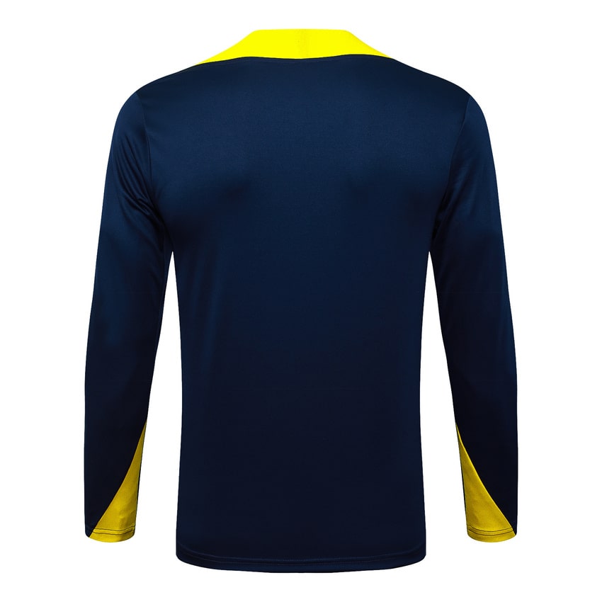 Survetement Atletico Madrid Training Homme/Enfant 2025 2026 Bleu Jaune | Foot Fan