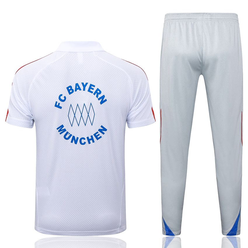 Polo Bayern Munich Homme 2025 2026 Blanc | Foot Fan