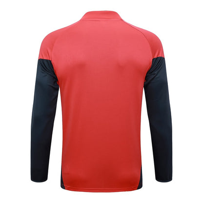 Survetement Bayern Munich Training Homme/Enfant 2025 2026 Rouge Noir | Foot Fan