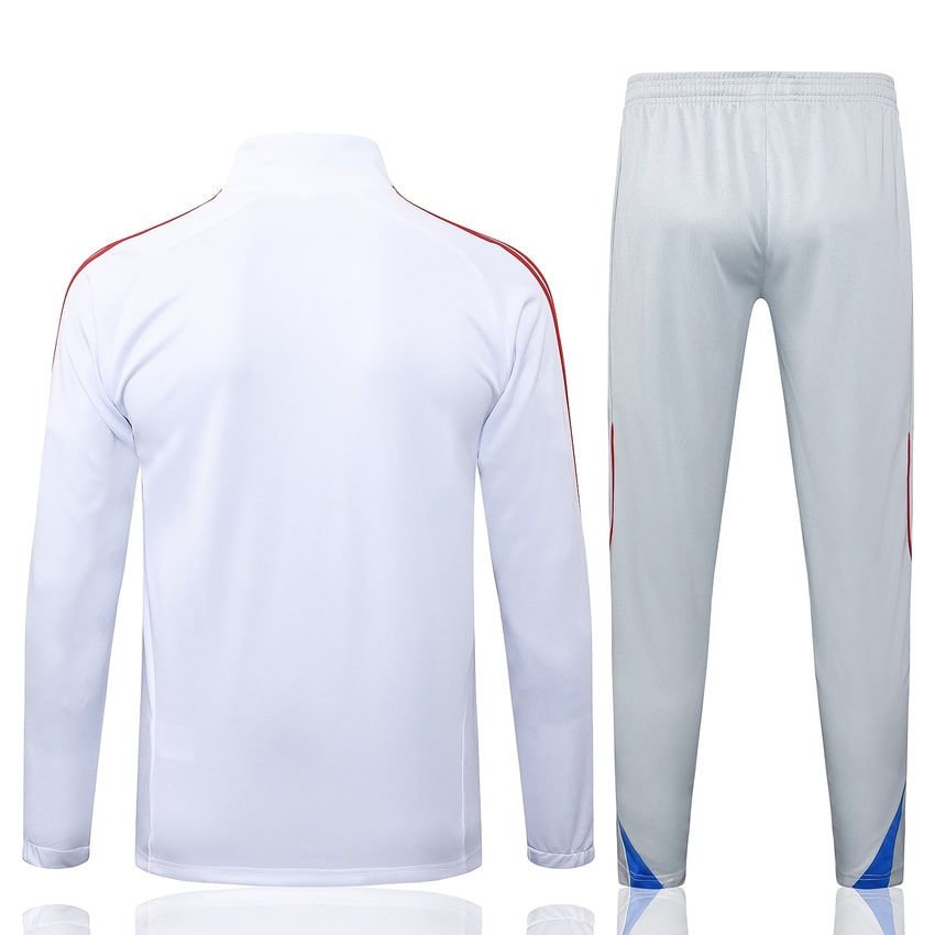 Survetement Bayern Munich Veste Homme/Enfant  2025 2026 Blanc | Foot Fan