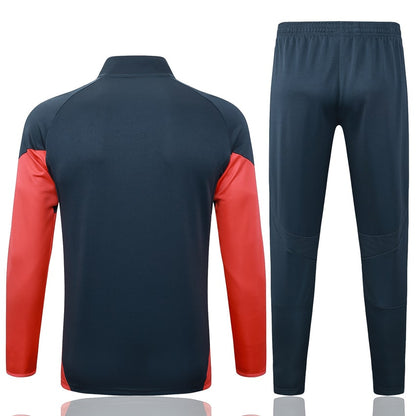 Survetement Bayern Munich Veste Homme/Enfant  2025 2026 Noir Rouge | Foot Fan