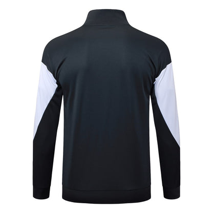Survetement Chelsea Veste Homme/Enfant  2025 2026 Noir Blanc | Foot Fan