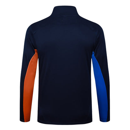 Survetement Marseille OM Veste Homme/Enfant  2025 2026 Bleu | Foot Fan