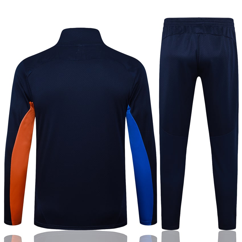 Survetement Marseille OM Veste Homme/Enfant  2025 2026 Bleu | Foot Fan
