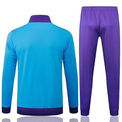 Survetement Real Madrid Veste Homme/Enfant  2025 2026 Bleu Ciel | Foot Fan