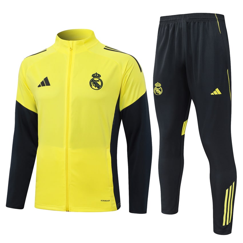 Survetement-Real-Madrid-Veste-2025-2026-Jaune-Clair-1