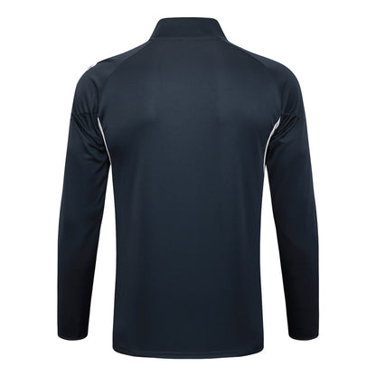 Survetement Real Madrid Veste Homme/Enfant  2025 2026 Noir Clair | Foot Fan