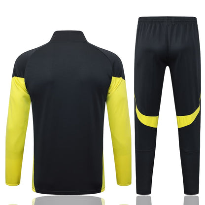 Survetement Real Madrid Veste Homme/Enfant  2025 2026 Noir Fonce | Foot Fan