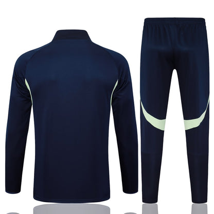 Survetement Real Madrid Veste Homme/Enfant  2025 2026 Noir Jaune | Foot Fan