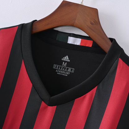 Maillot AC Milan 2016-2017 Domicile Retro Vintage Homme | Foot Fan