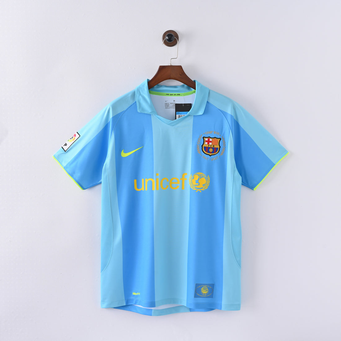 Maillot Barcelone 2007-2008 Exterieur Vintage Homme | Foot Fan