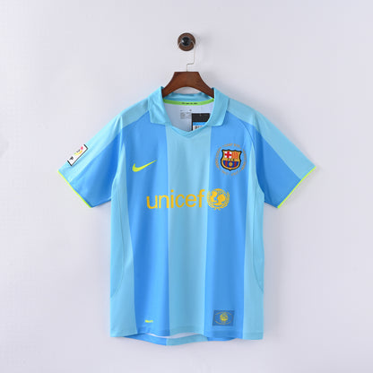 Maillot Barcelone 2007-2008 Exterieur Vintage Homme | Foot Fan