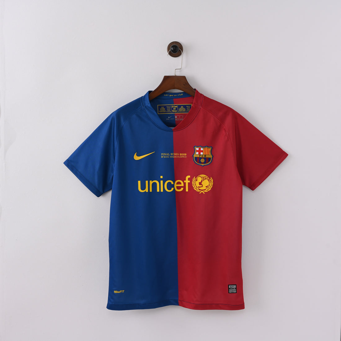 Maillot Barcelone 2008-2009 Domicile Vintage Homme | Foot Fan