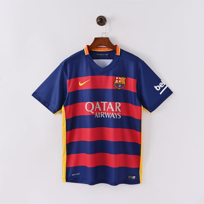Maillot Barcelone 2015-2016 Domicile Vintage Homme | Foot Fan
